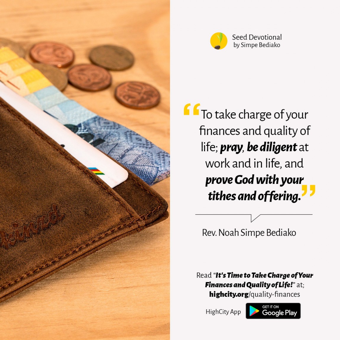 It's Time to Take Charge of Your Finances and Quality of Life!