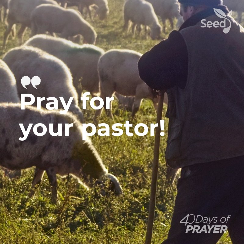 Pray for your pastor