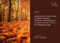 How to Live a Life of Thanksgiving