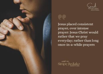 Pray like Jesus!
