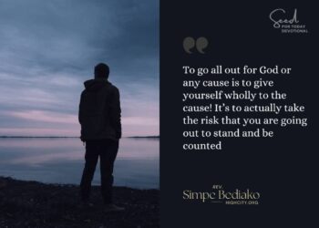 Let us go all out for God!