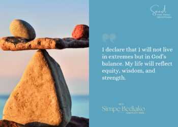 Avoid extremes: A false balance is an abomination