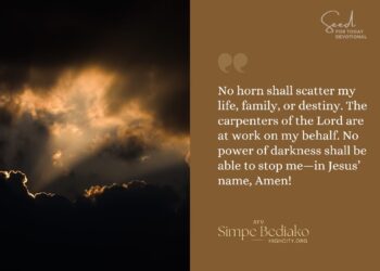 God Will Raise Carpenters to Fray Every Horn