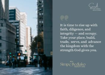 Occupy till Jesus Christ comes