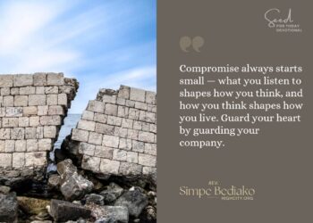 The steps step to a blessed life