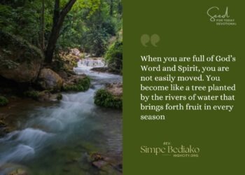 Building Weight in the Spirit