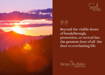 Let not your heart be troubled … !