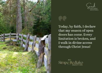 Prayer for open doors