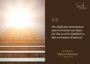 Prayers of Repentance and Restoration