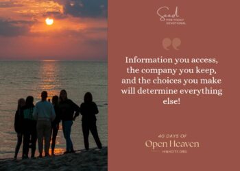 Beyond the encounters: The secret to being blessed in all you do