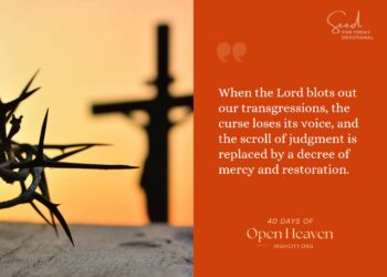 May The Lord Has Blot Out all Our Transgressions