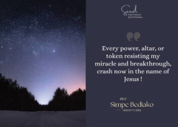 Prayer for breakthrough