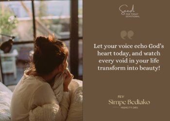 Speak Life Over Every Void