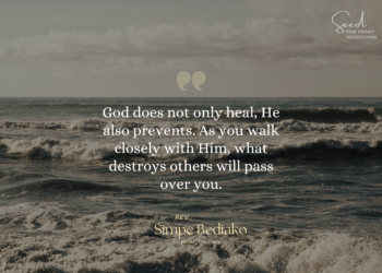 If you listen and obey, God will exempt you from strange diseases