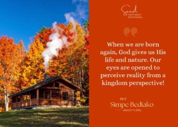 You must be Born Again