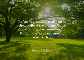All Things Are Working Together For Your Good