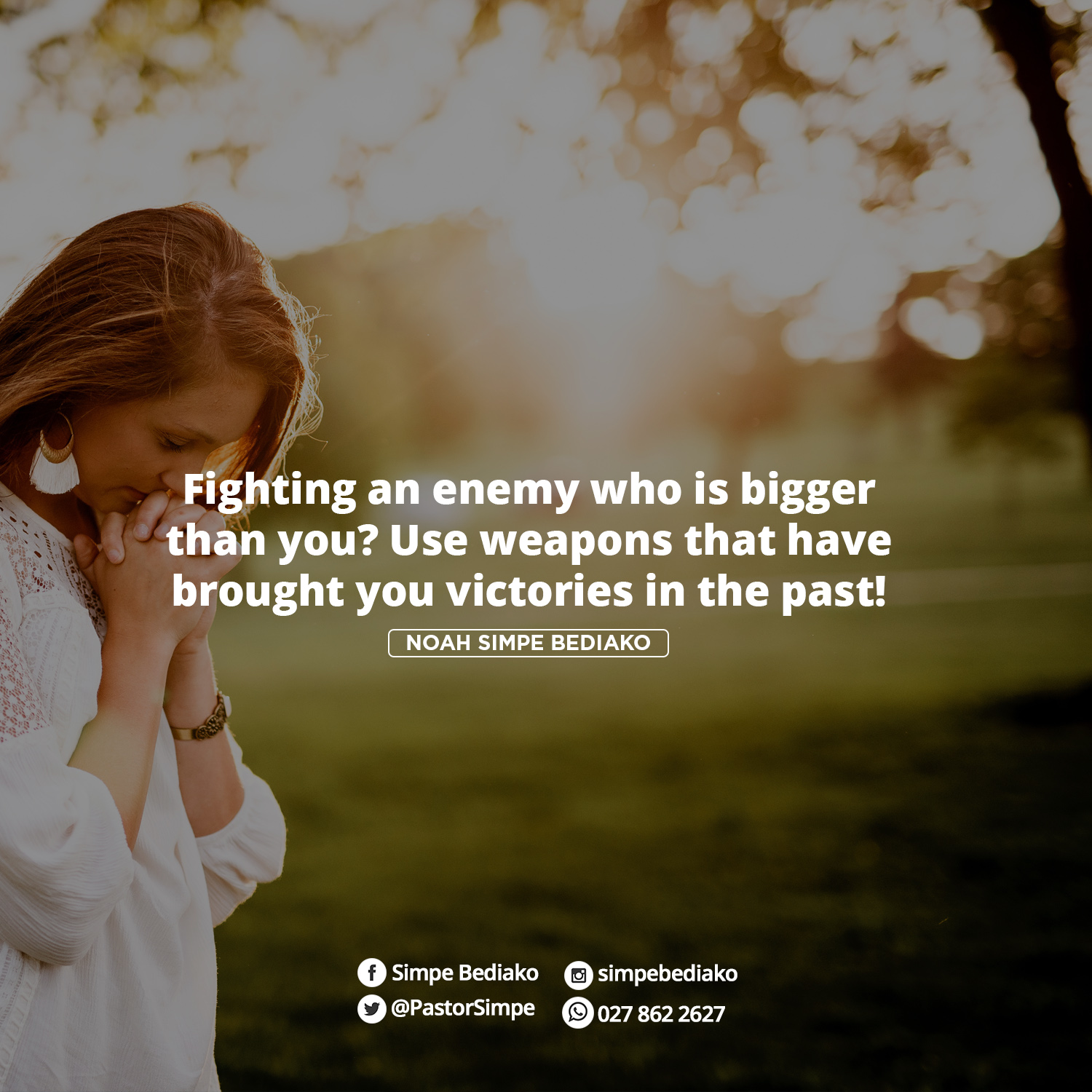 Victory Over Giants - HighCity Church In confronting and defeating giants, you must use weapons you have proven