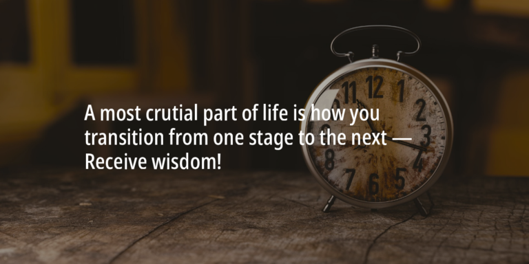 I want to exhort you today on the need to get wisdom for seasons of transition. Life flows in seasons; in fact, our God is a God of seasons and times.
