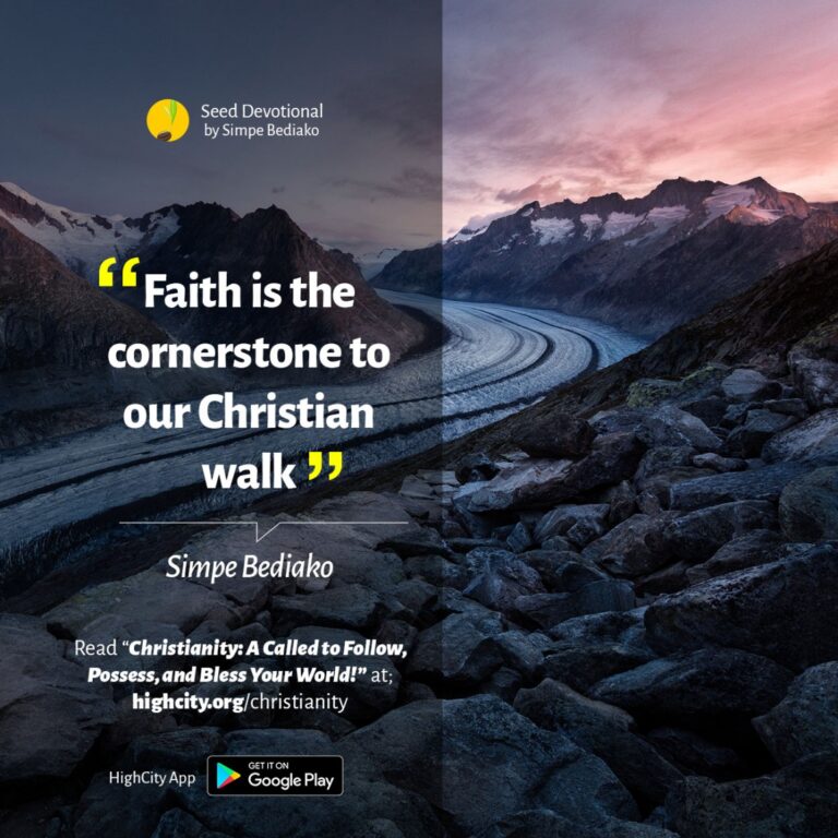 Christianity: A Called to Follow, Possess, and Bless your world!