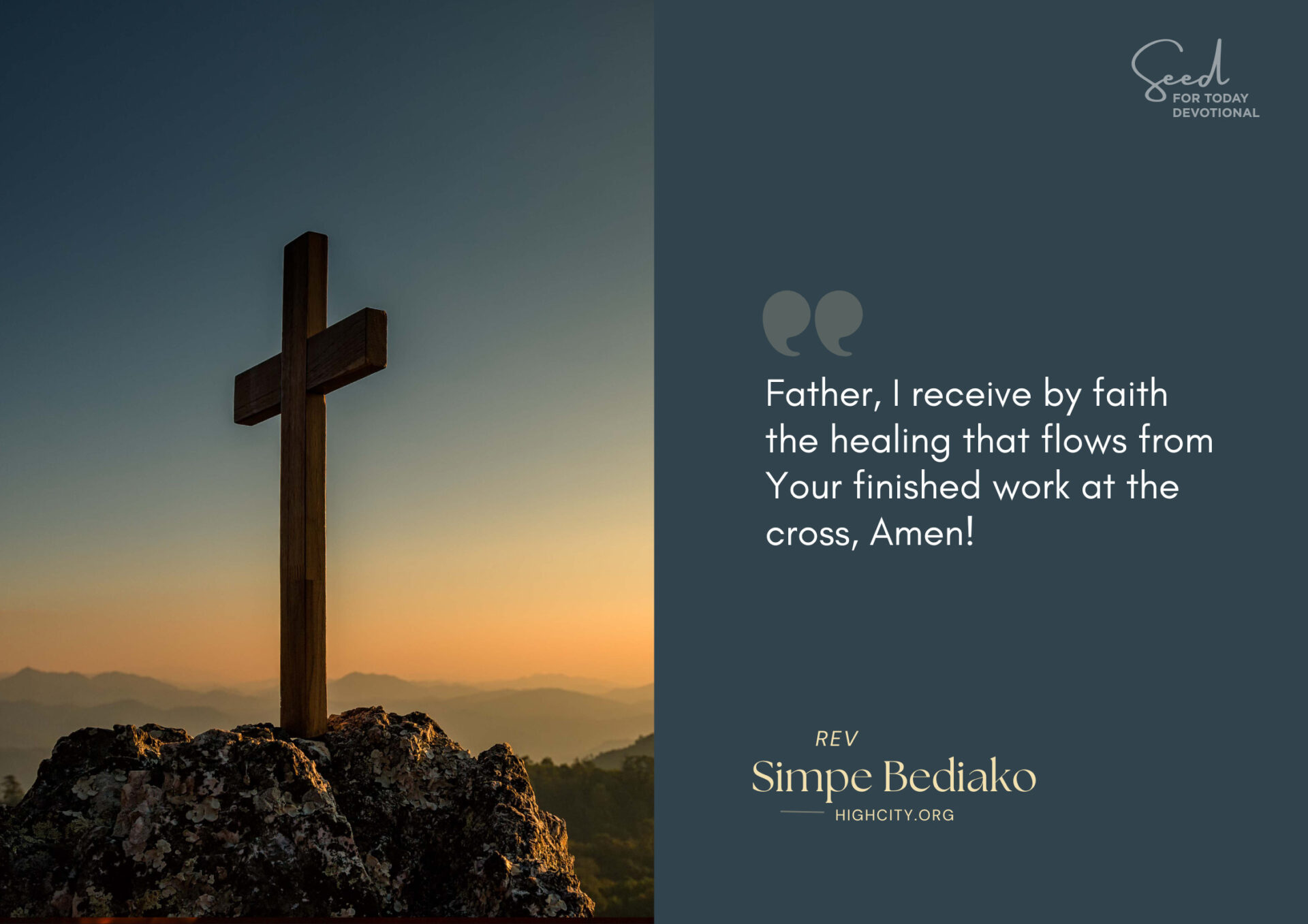 Pray for Healing from the Wings of the Lord Jesus Christ