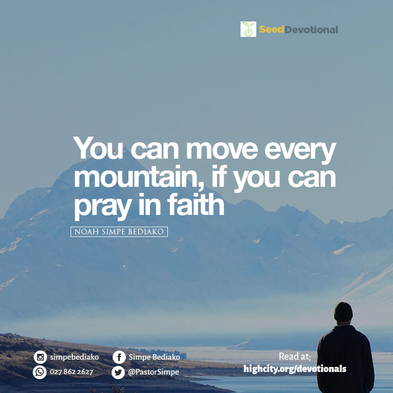 Prayer that Moves Mountains