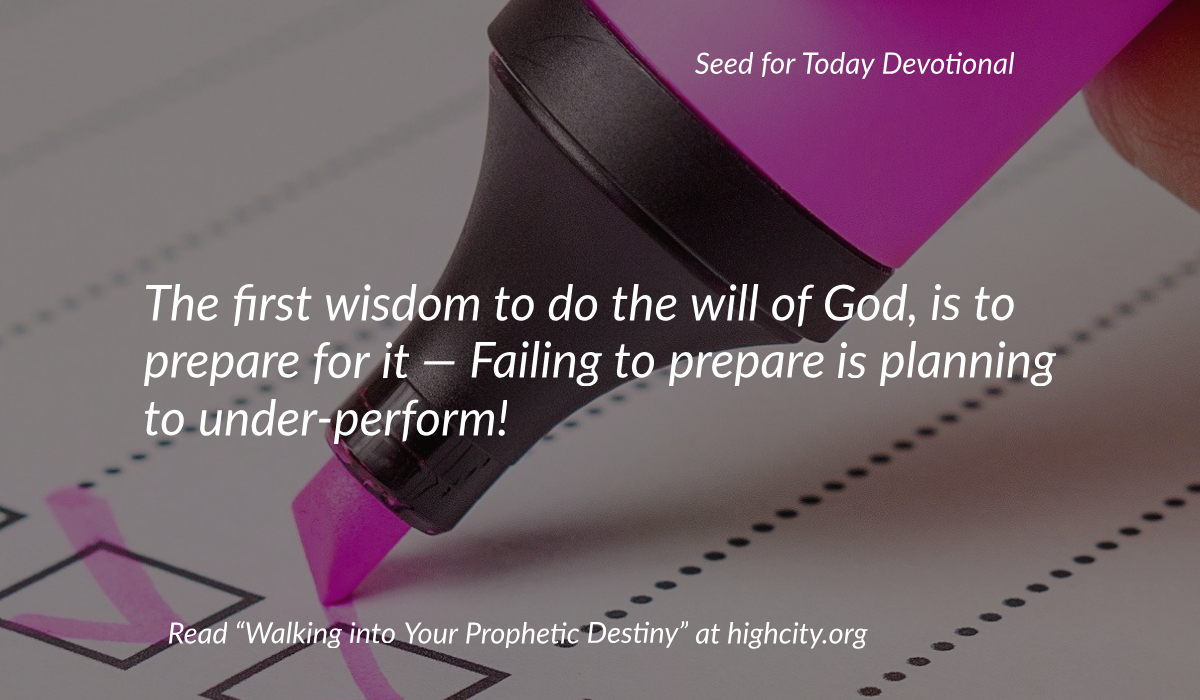 Walking into Your Prophetic Destiny Walking into Your Prophetic Destiny