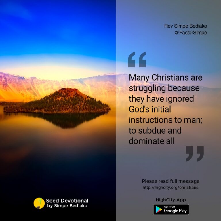 Why Many Christians are Struggling!
