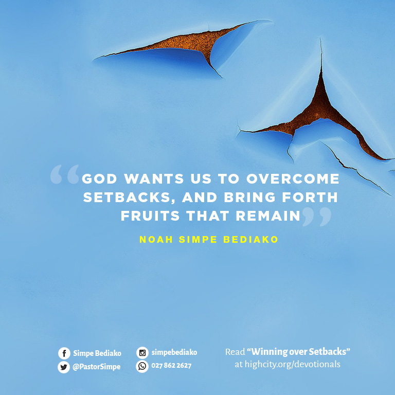 Winning over Setbacks