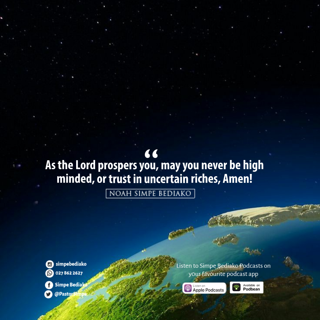 Wisdom for Those Who are Rich in This World 1 Wisdom for Those Who are Rich in This World