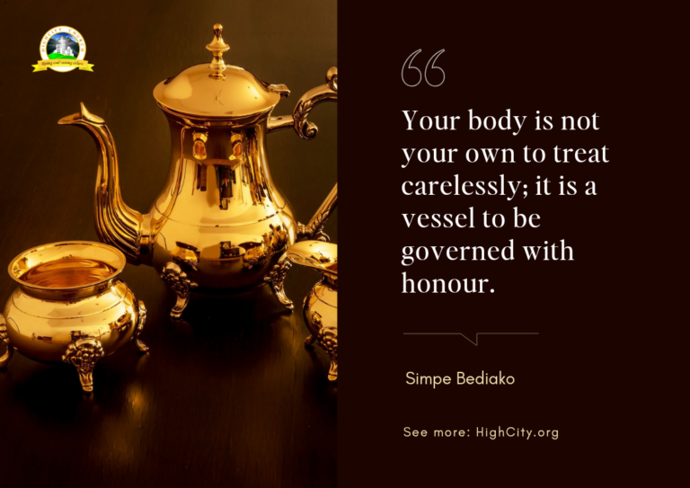 Possessing Your Vessel in Honour